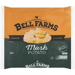 Bell Farms Frozen Mash Potato 1kg