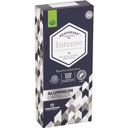 Woolworths Nespresso Compatible Coffee Capsules Intense 10 pack