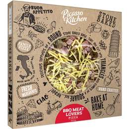 Picasso Kitchen BBQ Meat Lovers Pizza 600g