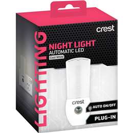 Crest Night Light Automatic LED Cool White each
