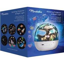Mirabella Rotating Projector & Night Light each