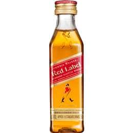 Johnnie Walker Red Miniatures Scotch Whiskey 50mL