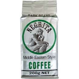 Negrita Ground Coffee Turkish Dark Roast 200g