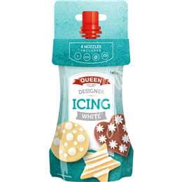 Queen Designer Icing White 140g
