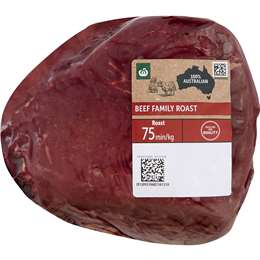Woolworths Beef Family Roast 600g - 2kg