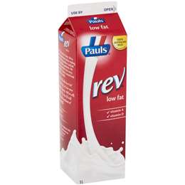 Pauls Rev Low Fat Milk 1L