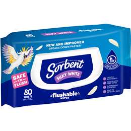 Sorbent Clean & Fresh Wipes 80 pack