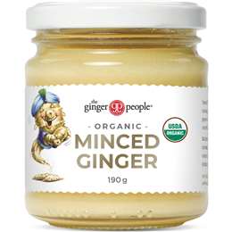 The Ginger People Organic Minced Ginger 190g