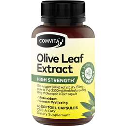 Comvita Olive Leaf Extract High Strength Capsules 60 pack