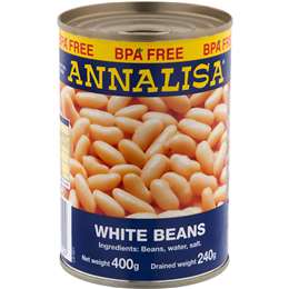 Annalisa White Beans Cannellini 400g