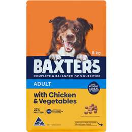 Baxter's Dry Dog Food Chicken & Vegetables 8Kg