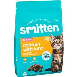 Smitten Kitten Dry Cat Food Chicken & Tuna 1kg