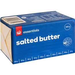 Woolworths Salted Butter 500g