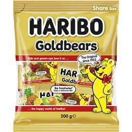 Haribo Goldbears Mini Bags 200g