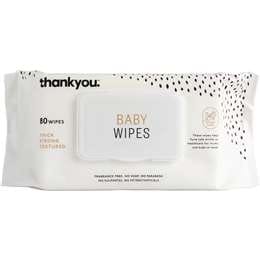 Thankyou. Thick Baby Wipes 80 pack