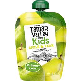 Tamar Valley Kids Yoghurt Apple & Pear 110g