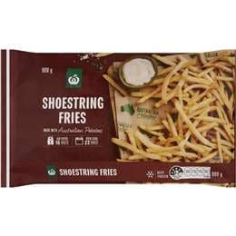Woolworths Shoestring Fries 900g