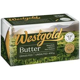 Westgold Butter Unsalted 400g