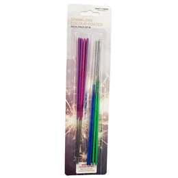 Whiz Pop Bang Colour Coated Sparklers 20cm 16 pack