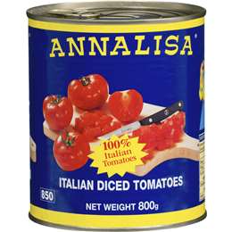 Annalisa Diced Tomatoes 800g