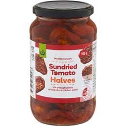 Woolworths Sundried Tomato Halves 500g
