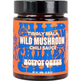 HotPot Queen Tingly Mala Wild Mushroom Chili Sauce 300g