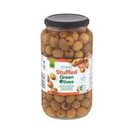 Woolworths Green Stuffed Olives 935g