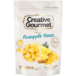 Creative Gourmet Frozen Pineapple Pieces 500g