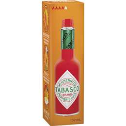 Tabasco Chilli Sauce Red Pepper 150mL