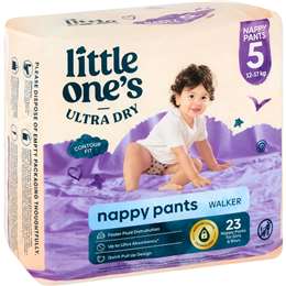 Little One's Ultra Dry Nappy Pants Size 5 (12-17kg) 23 pack