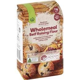 Woolworths Wholemeal Self Raising Flour 1kg