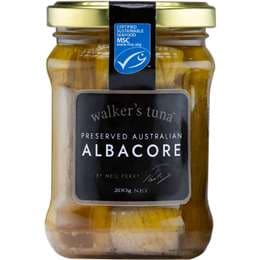 Walker's Tuna Preserved Australian Albacore 200g