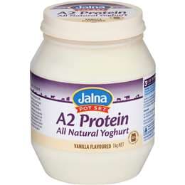 Jalna Pot Set A2 Protein All Natural Yoghurt Vanilla 1kg