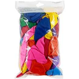 Whiz Pop Bang Assorted Coloured Balloons 100 pack