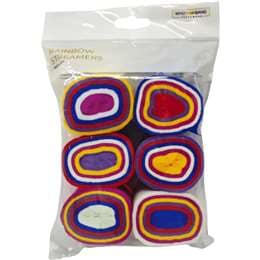 Whiz Pop Bang Rainbow Streamers 6 pack