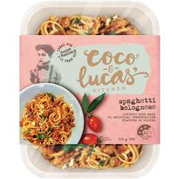 Coco & Lucas' Spaghetti Bolognese Frozen Meal 220g