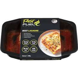 Fast Fuel Beef Lasagne Ready Meal 350g