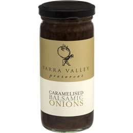 Yarra Valley Preserves Caramelised Balsamic Onions 270g