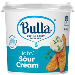 Bulla Sour Cream Light 400mL