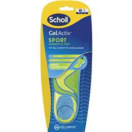 Scholl Gel Activ Sport Insoles Small Pair each