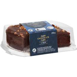 Woolworths Dark Chocolate Cake 250g