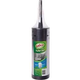 Sabco Stainless Steel Toilet Brush Set each