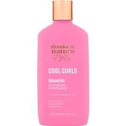 Thanks To Nature Cool Curls Shampoo With Aloe Vera For Curly Hair 500mL