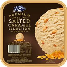 Much Moore Awesome Salted Caramel Ice Cream Tub 2L