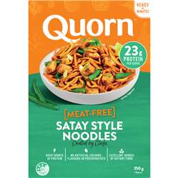 Quorn Meat Free Satay Style Noodles Meal 350g
