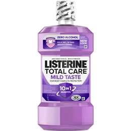 Listerine Mouthwash Total Care Zero Alcohol 1L