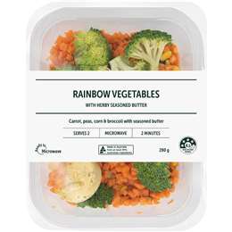 Rainbow Vegetables With Herby Seasoned Butter 280g