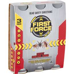First Force Super Strength Insect Control Bomb 3 pack