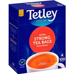 Tetley Extra Strong Tea Bags 100 pack