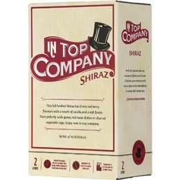 In Top Company Cask Wine Shiraz 2L
